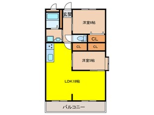 リバーサイド山本の物件間取画像